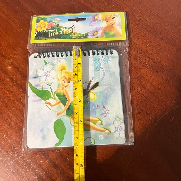 Disney Tinkerbell Fairies Mini Spiral Notebook 2009 New Sealed - Picture 9 of 16